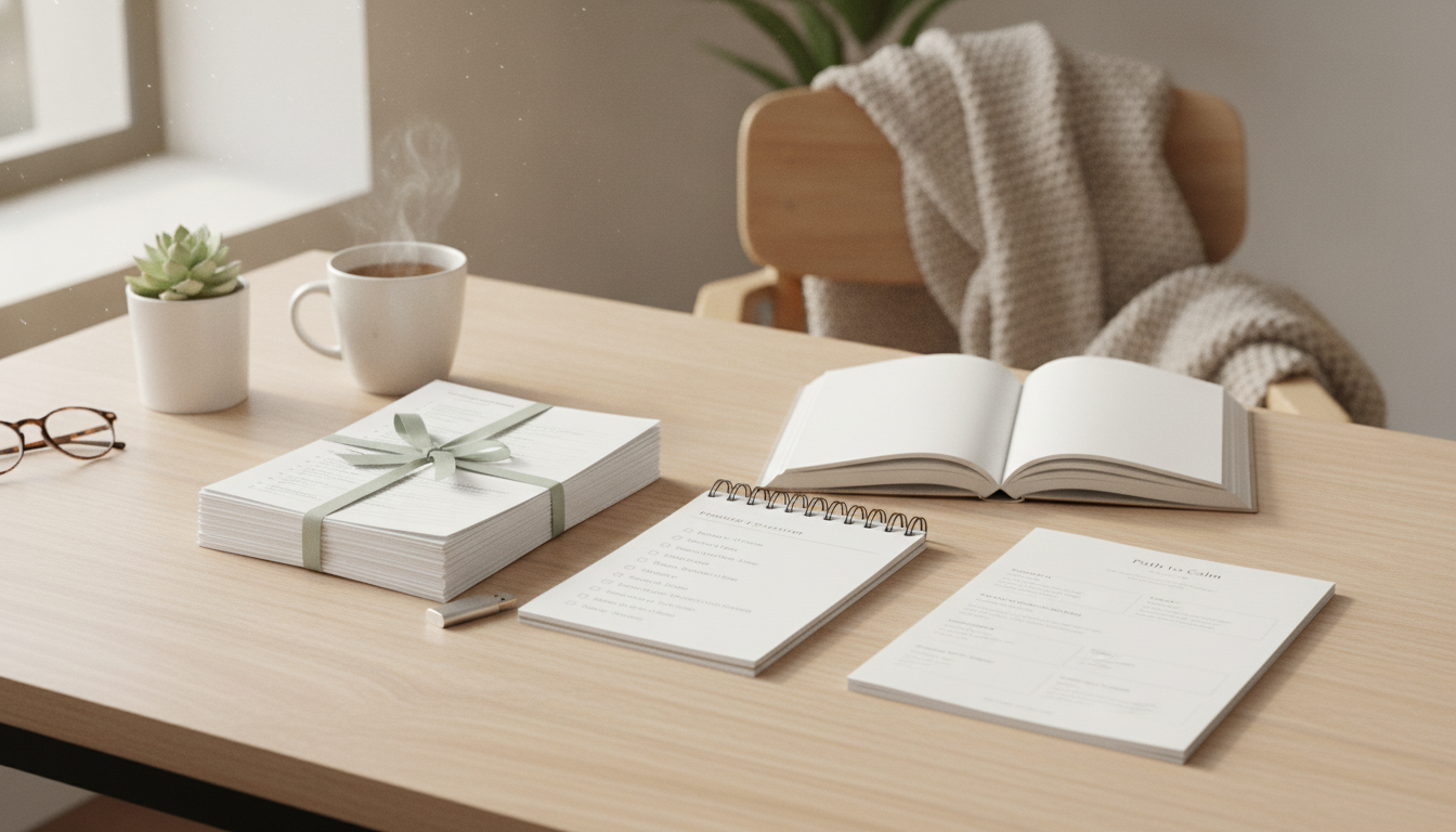 Anxiety Relief Bundle: 4 Tools for Calm Daily Routines