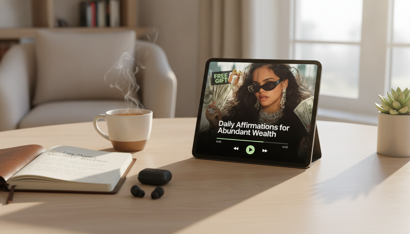 Audio Wealth Affirmations: 30-Day Money Mindset Routine
