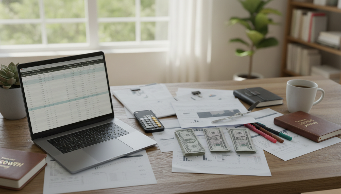 Empowered Budgeting Toolkit: 4-in-1 Monthly Money System