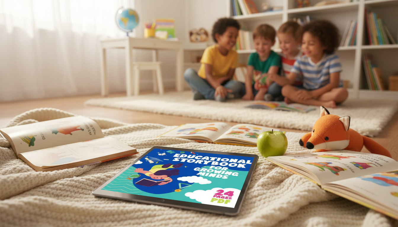 Kids PDF Storybook with Gentle Life Lessons (Download)