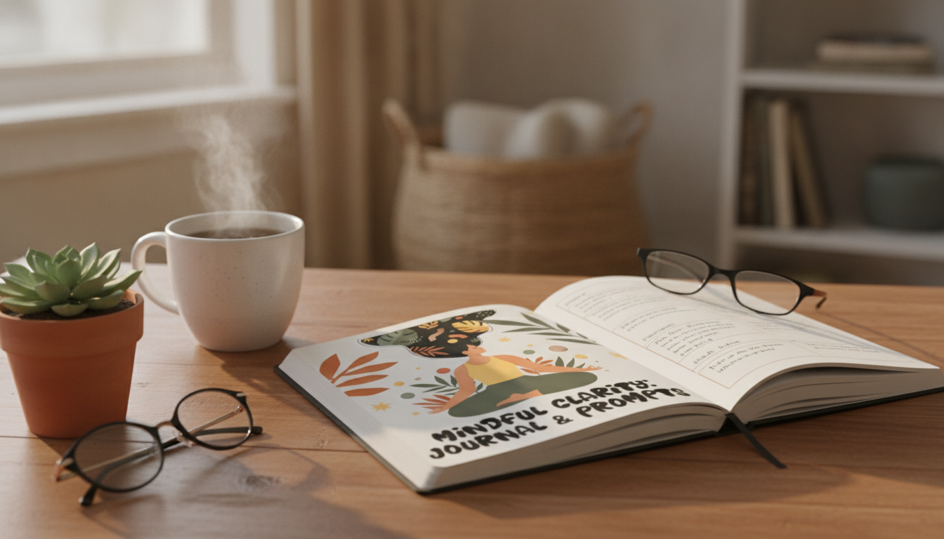 Mindful Clarity Printable Journal for 10-Minute Calm