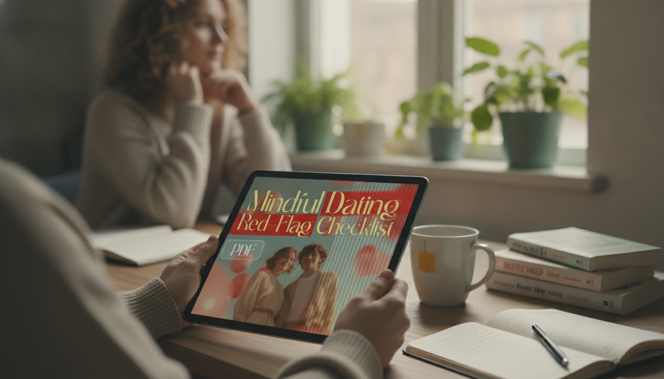Mindful Dating: Red Flags, Green Flags & Boundaries