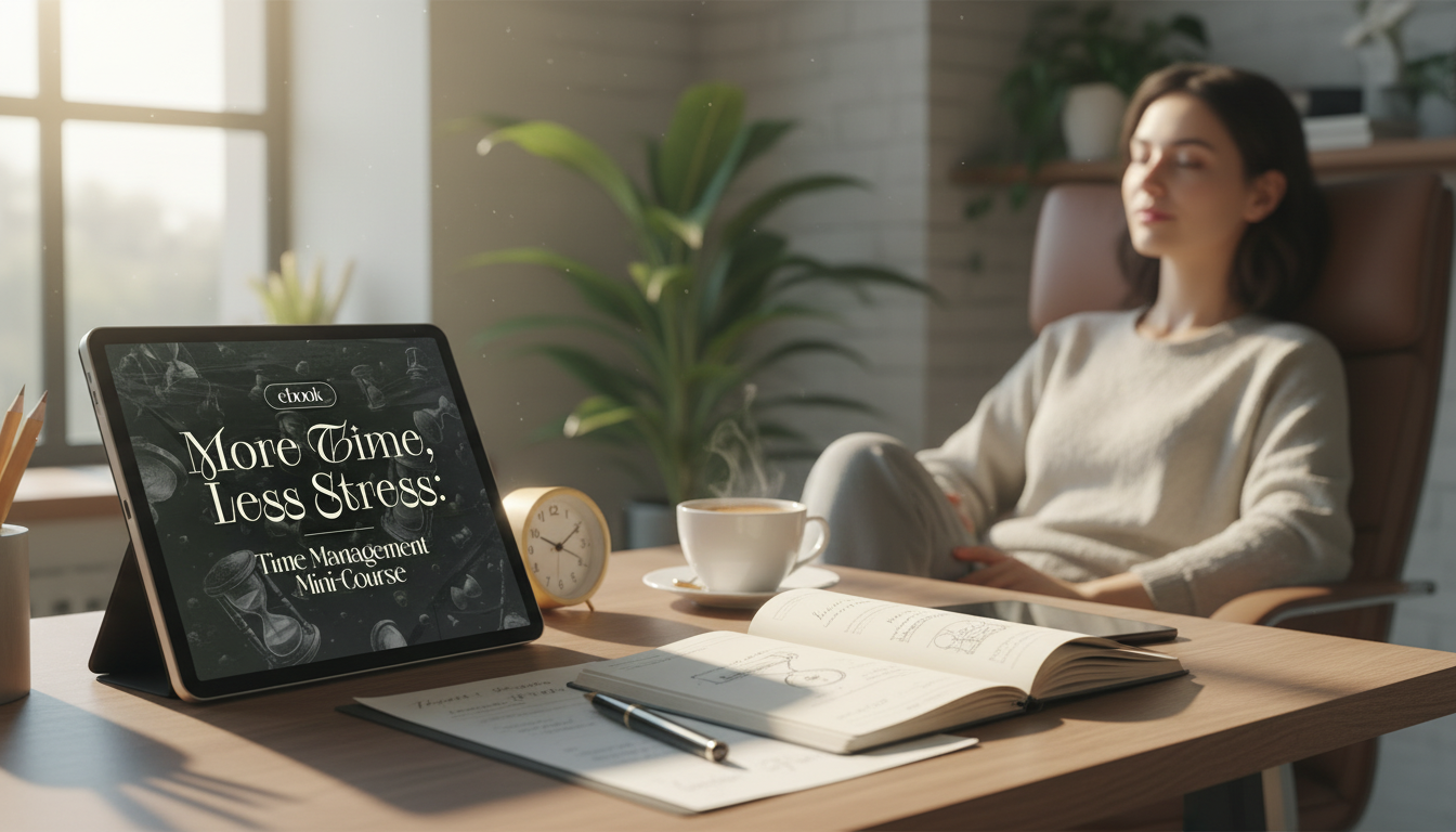 More Time, Less Stress: 7-Day Time Management Mini-Course