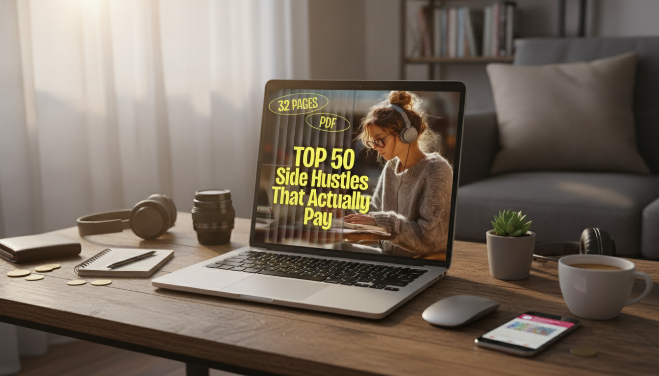 Side Hustles That Pay: 50 Real Ideas for Extra Income