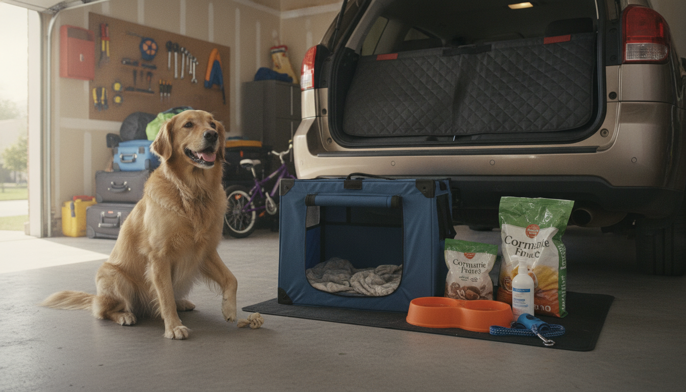Dog Road Trip Essentials: Safety, Food, Comfort Checklist